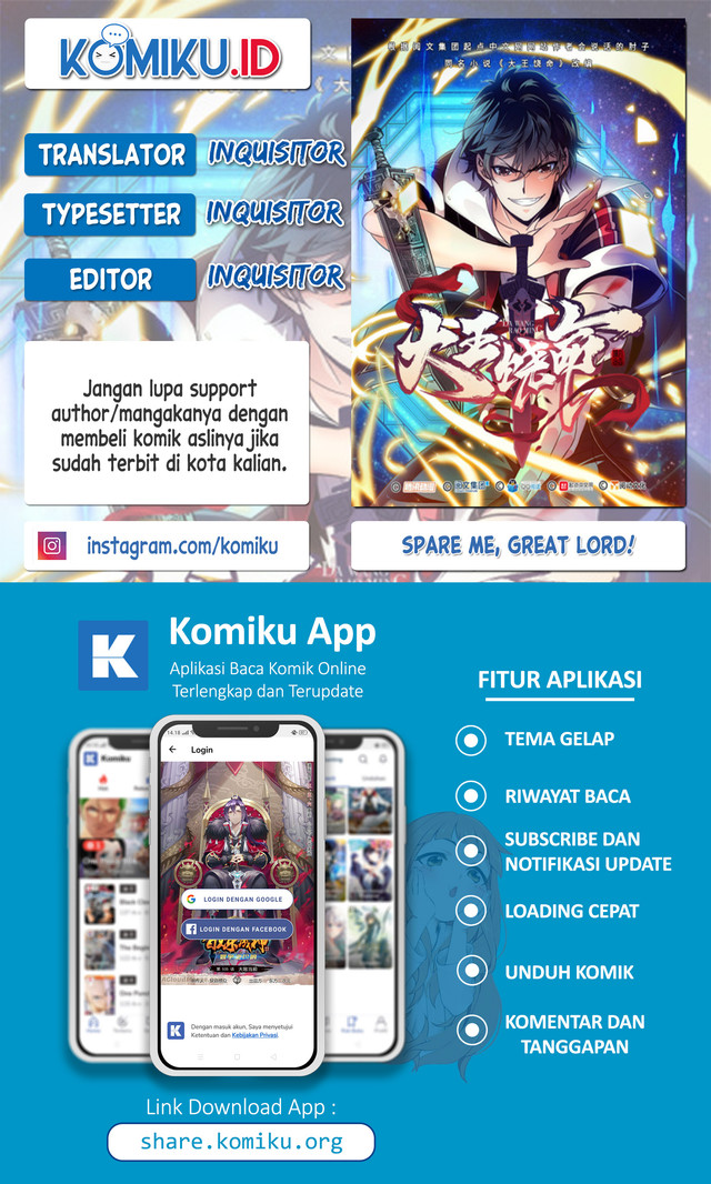 Spare Me, Great Lord! Chapter 85 - halaman 1