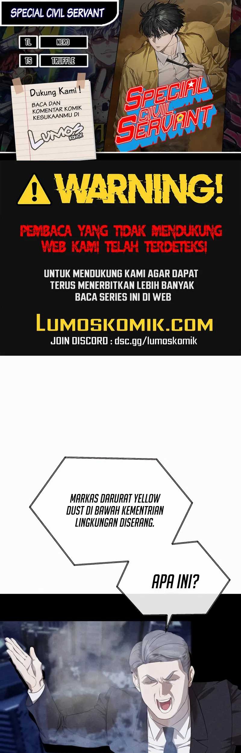 Special Civil Servant Chapter 45 - halaman 1