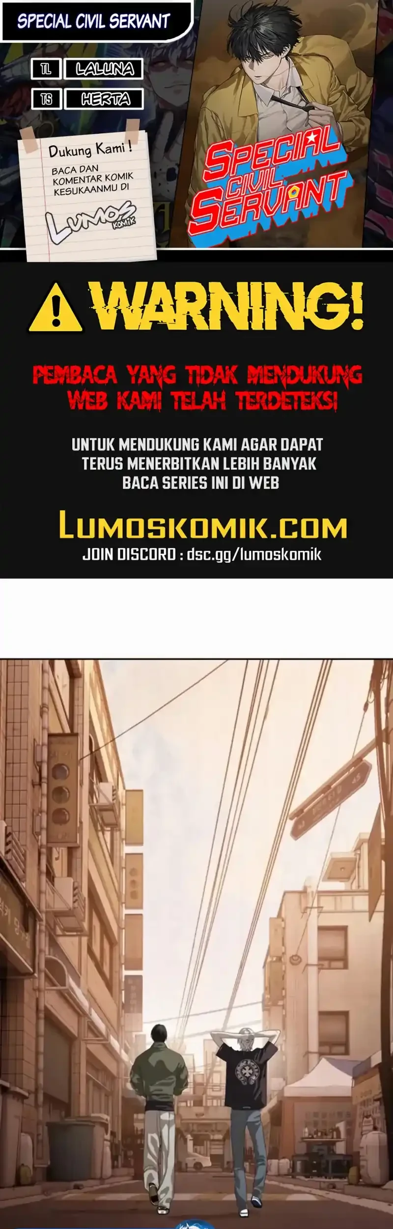 Special Civil Servant Chapter 56 - halaman 1