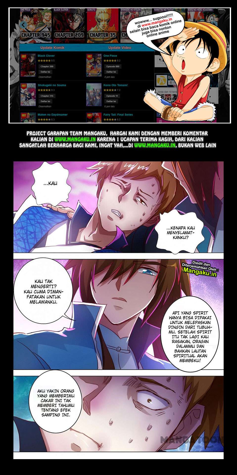 Spirit Sword Sovereign Chapter 188 - halaman 2