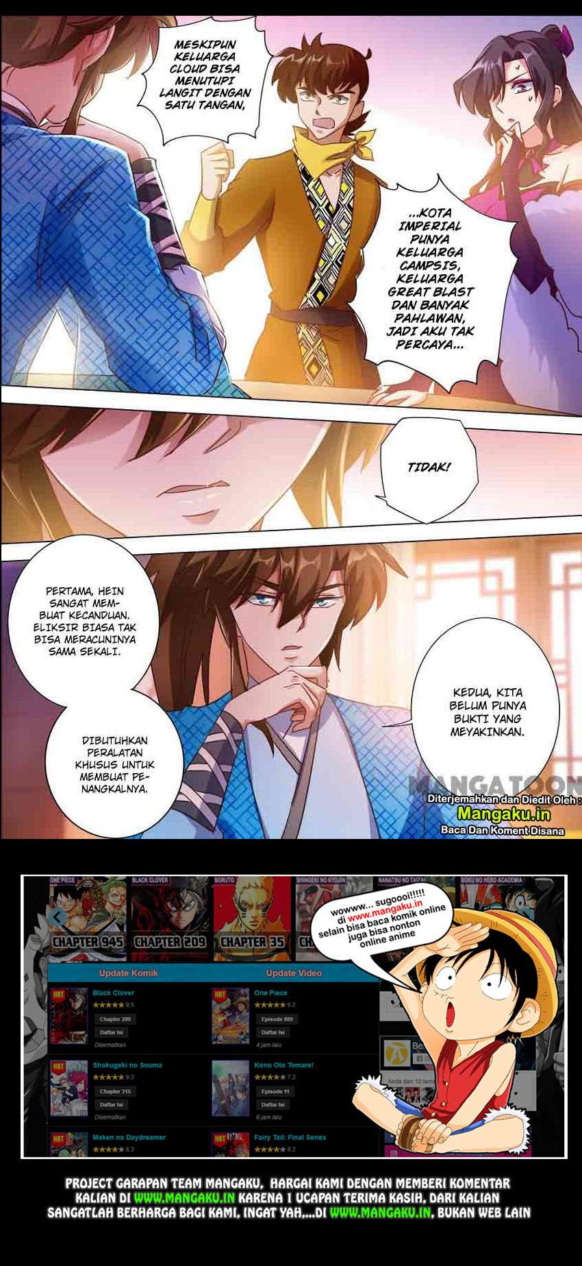 Spirit Sword Sovereign Chapter 201 - halaman 2