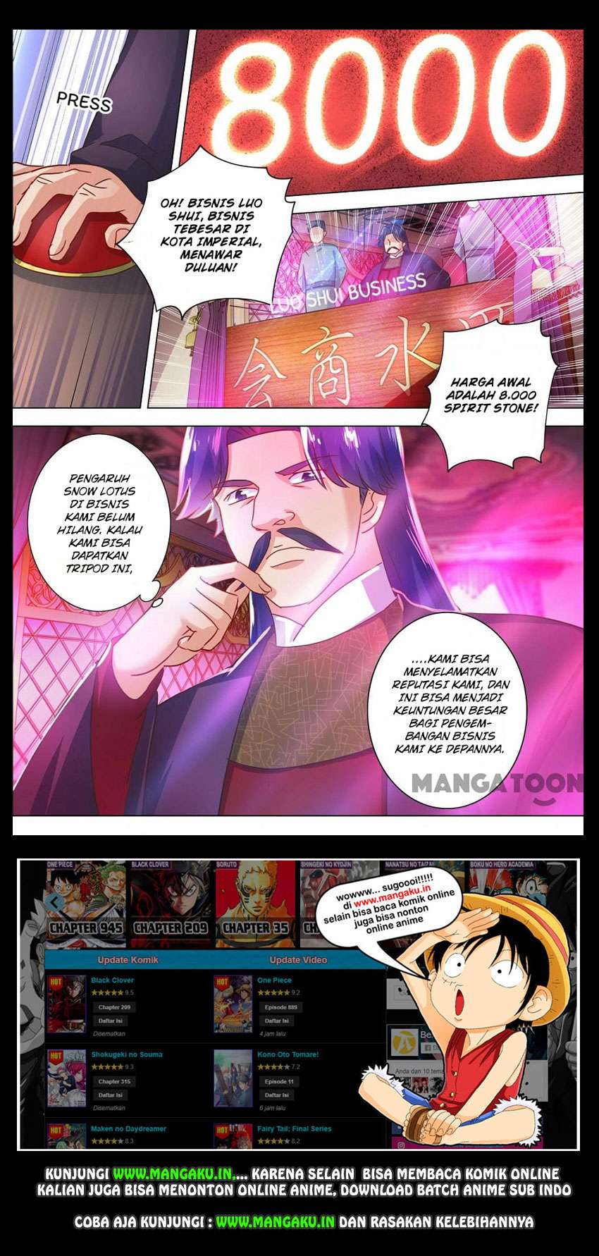 Spirit Sword Sovereign Chapter 204 - halaman 2