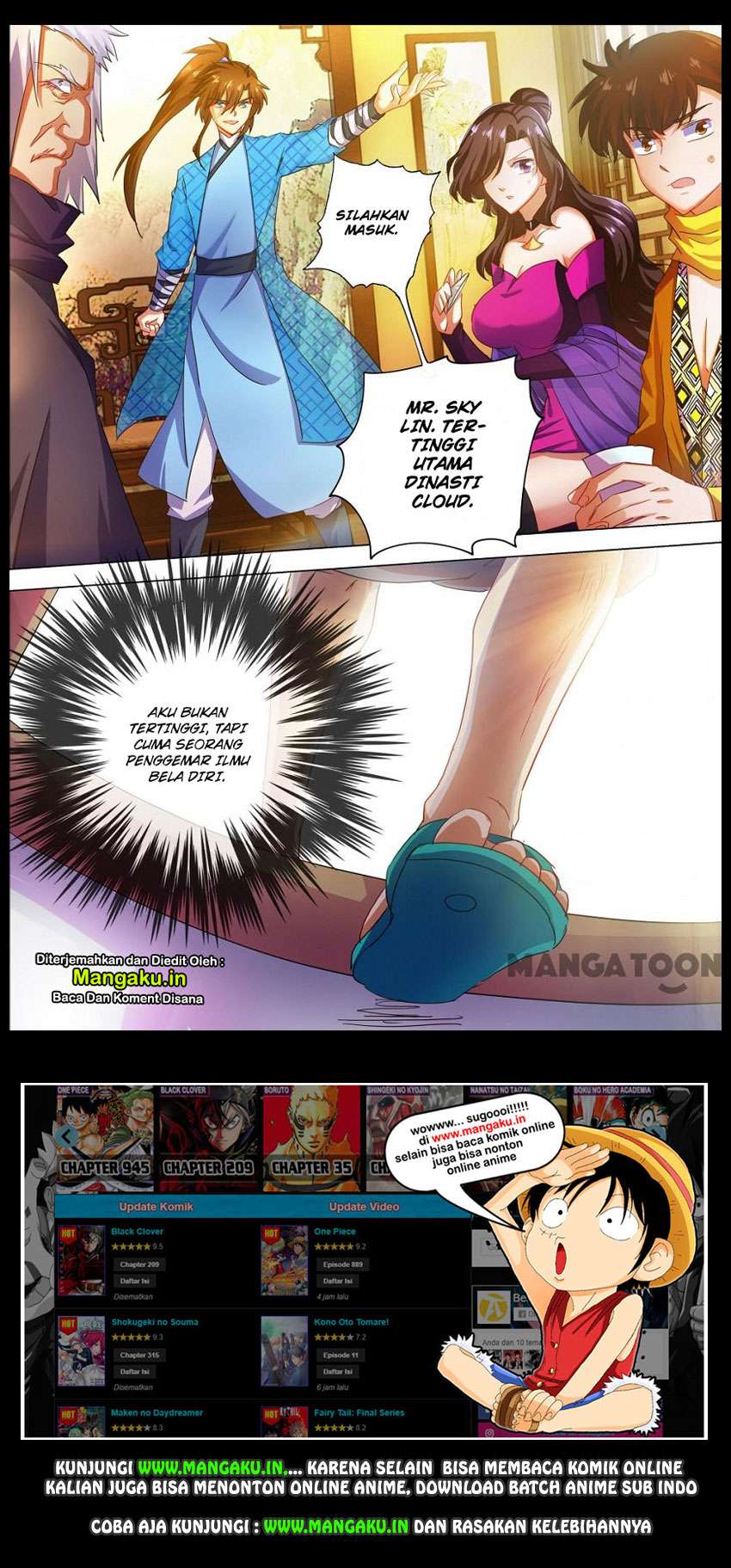 Spirit Sword Sovereign Chapter 210 - halaman 2