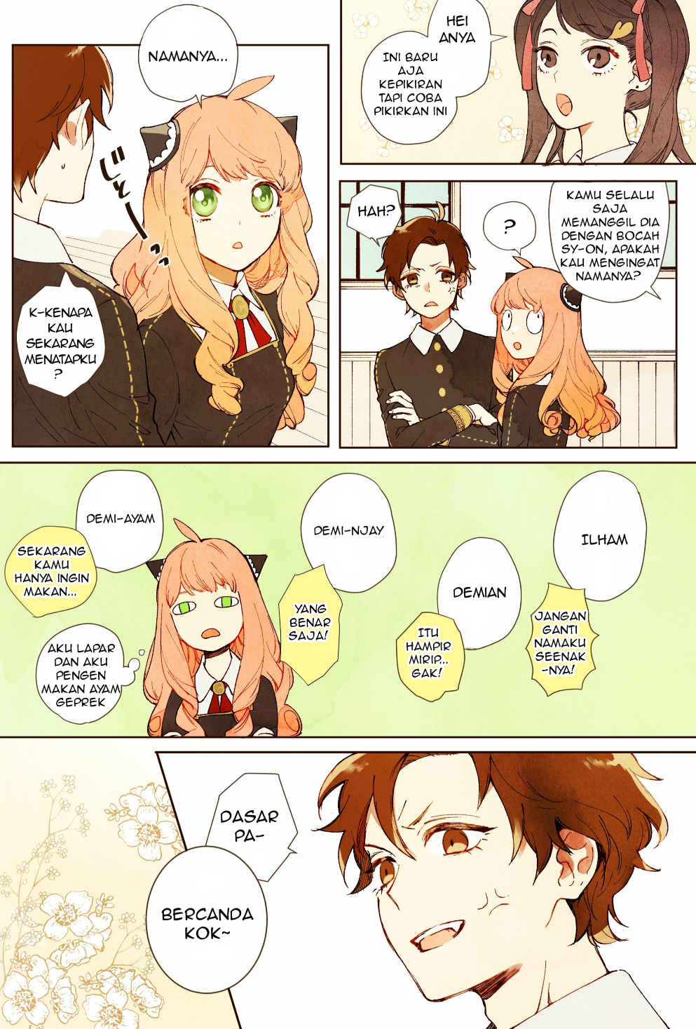 Spy x Family - Anya and Damian (Doujinshi) Chapter 2 - halaman 2
