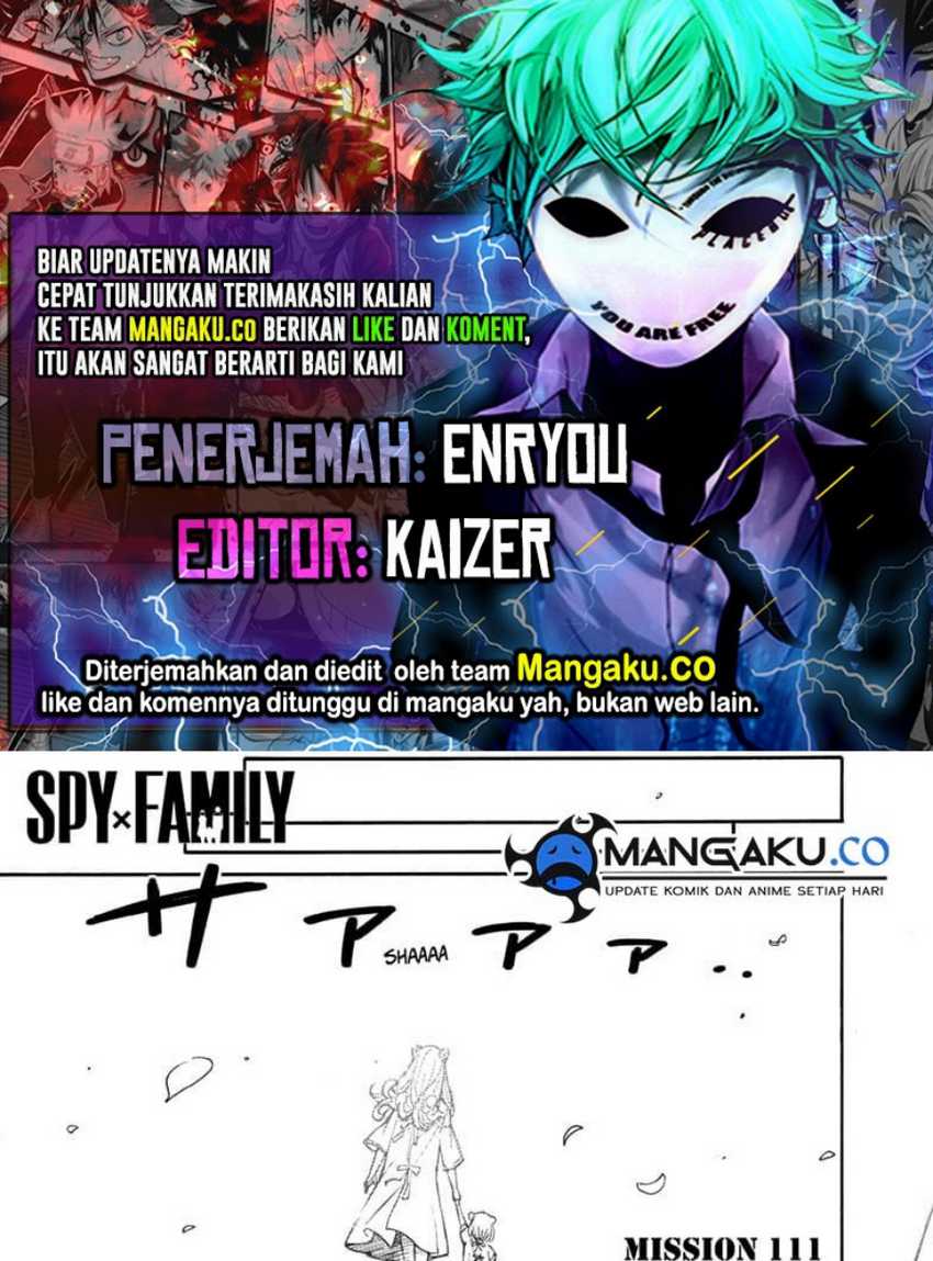 Spy x Family Chapter 111 - halaman 1