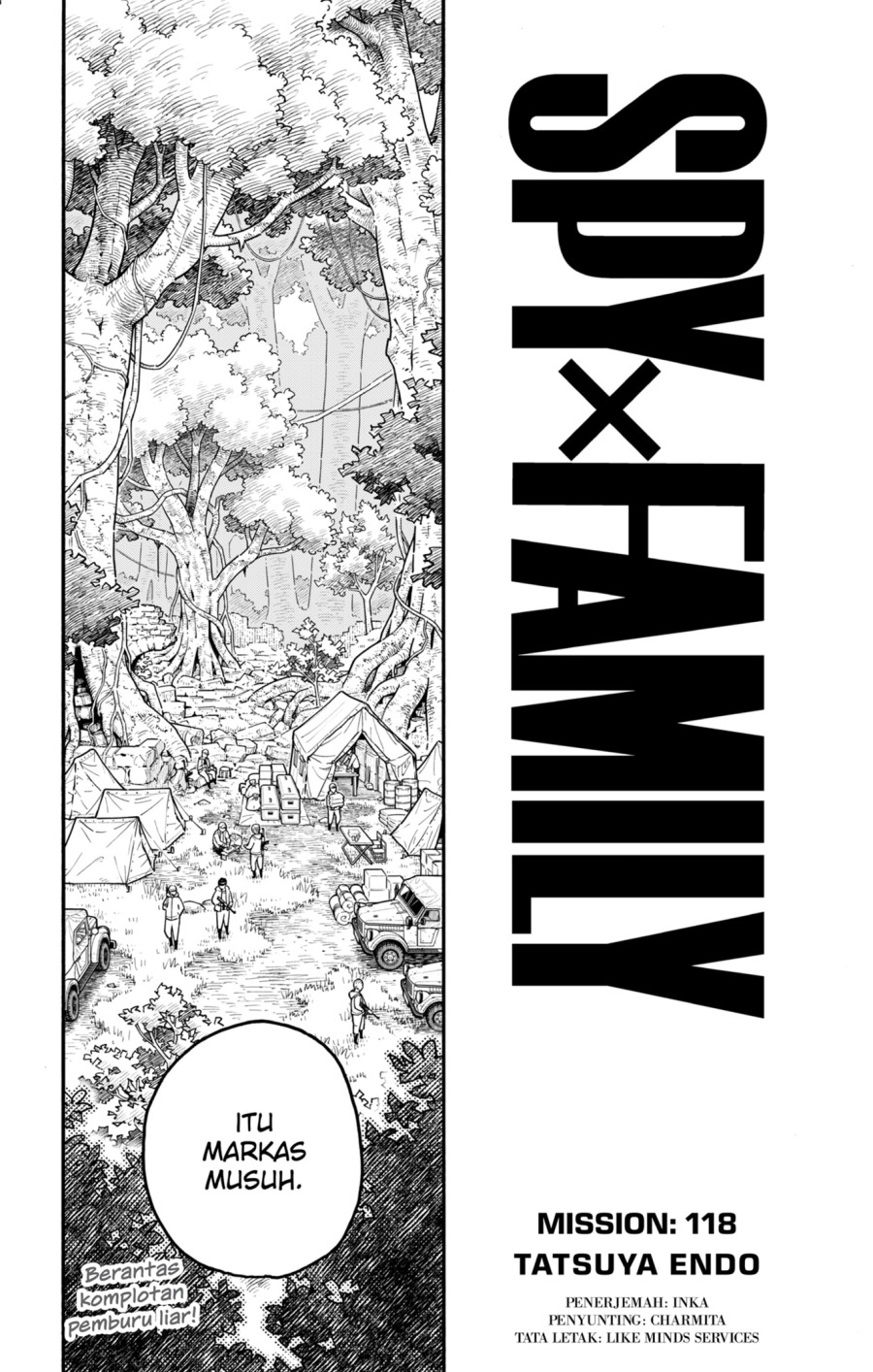 Spy x Family Chapter 118 - halaman 1