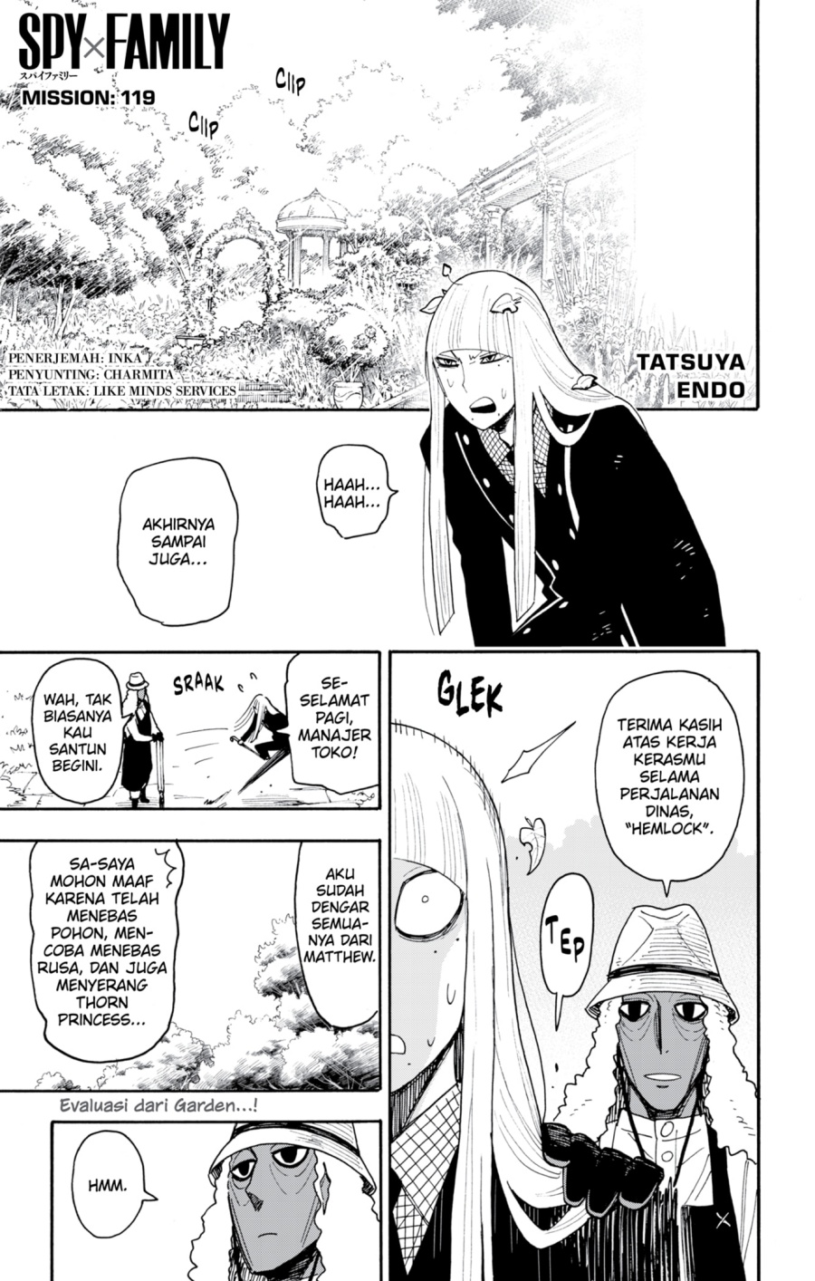 Spy x Family Chapter 119 - halaman 1