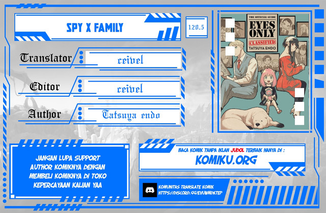 Spy x Family Chapter 120.5 - halaman 1