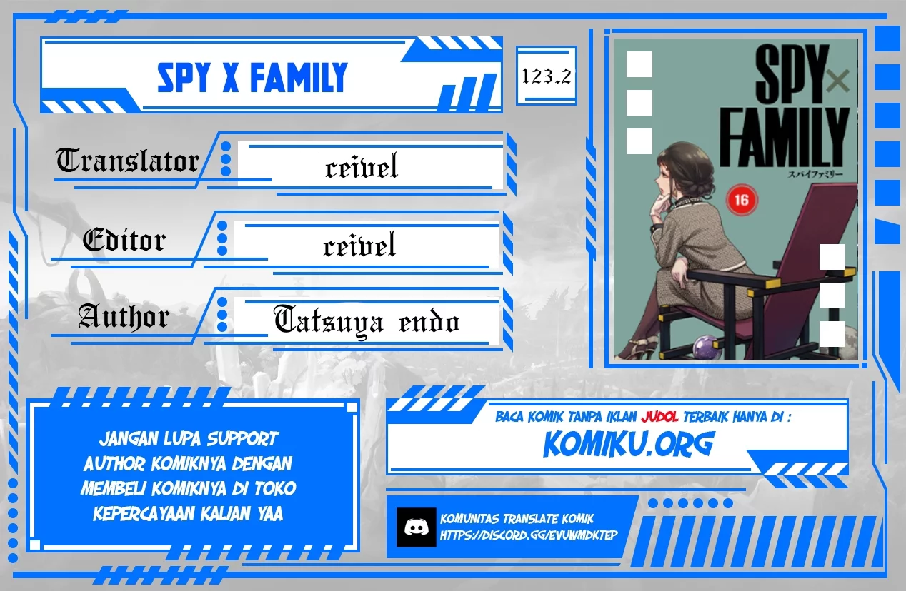 Spy x Family Chapter 123.2 - halaman 1