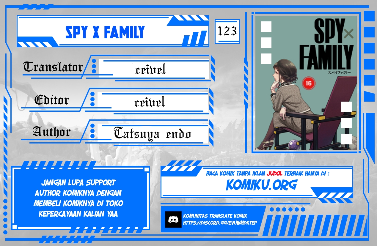 Spy x Family Chapter 123 - halaman 1