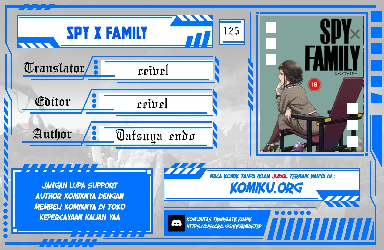Spy x Family Chapter 125 - halaman 1