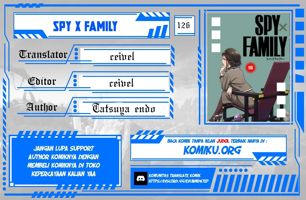 Spy x Family Chapter 126 - halaman 1