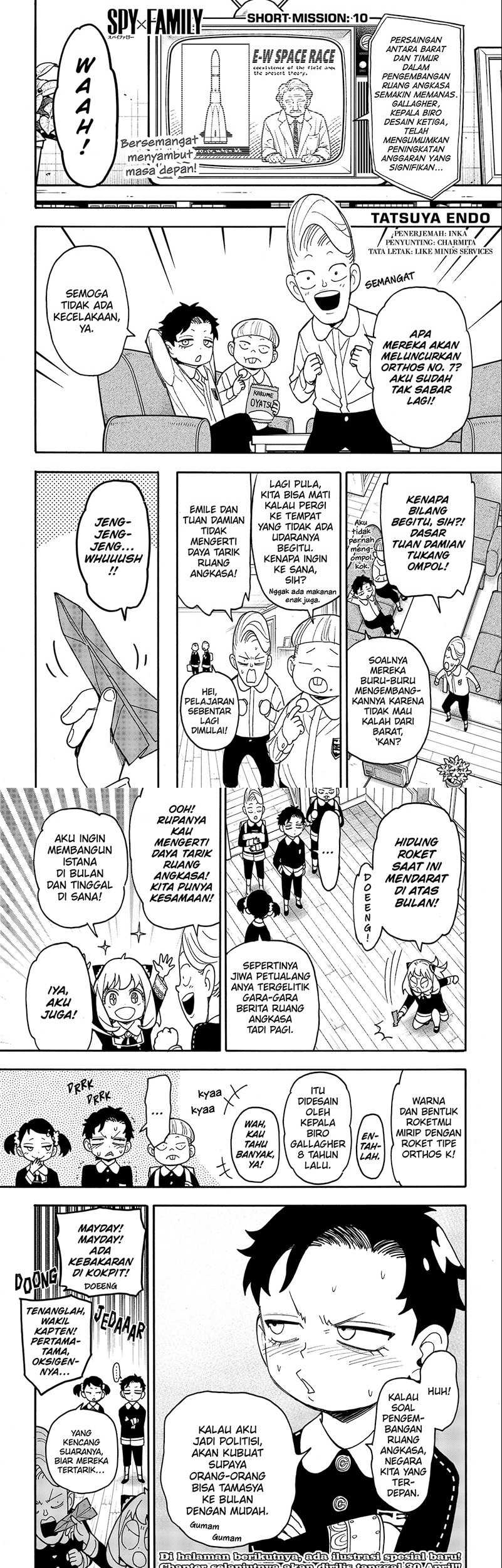 Spy x Family Chapter 78.5 - halaman 1