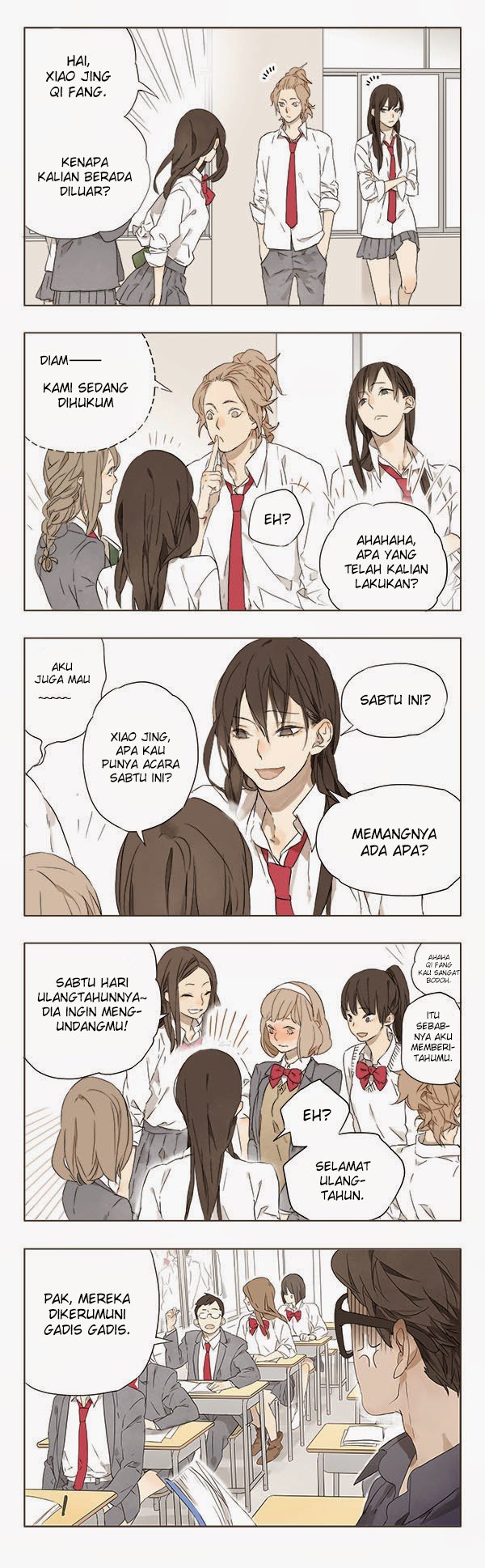 SQ: Begin W/Your Name! Chapter 8 - halaman 1