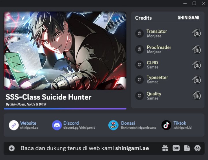 SSS-Class Suicide Hunter Chapter 121 - halaman 1