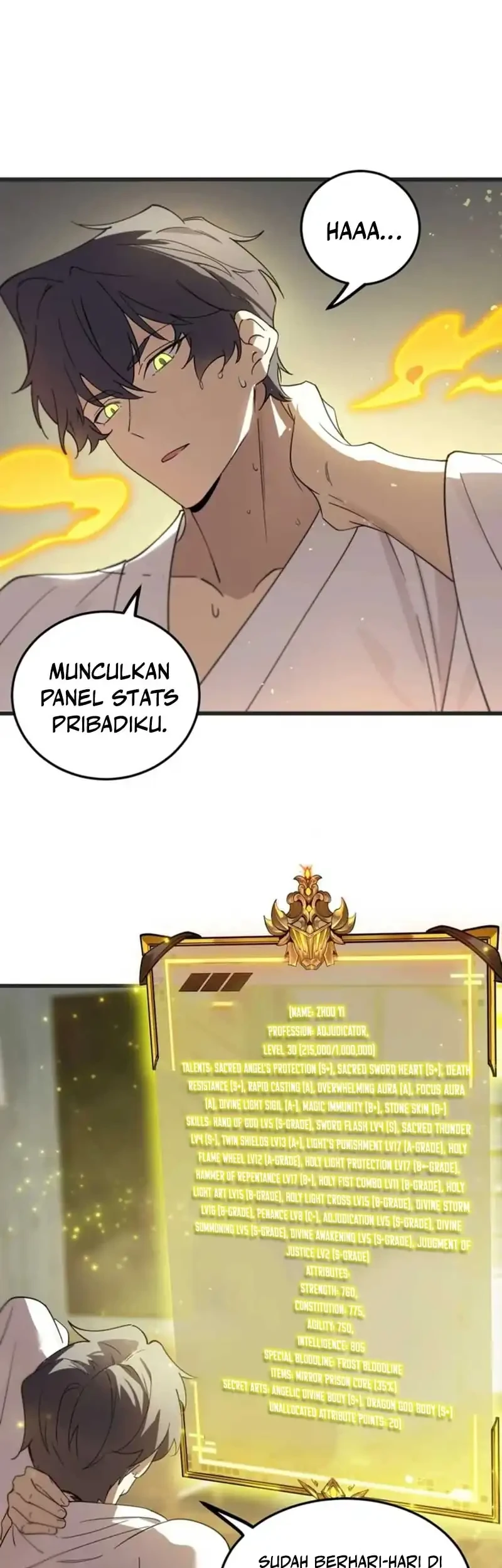 SSS-level Paladin Who Breaks All Logic Chapter 114 - halaman 4