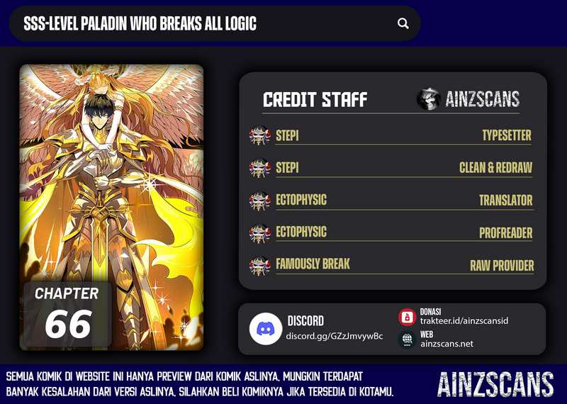 SSS-level Paladin Who Breaks All Logic Chapter 66 - halaman 1