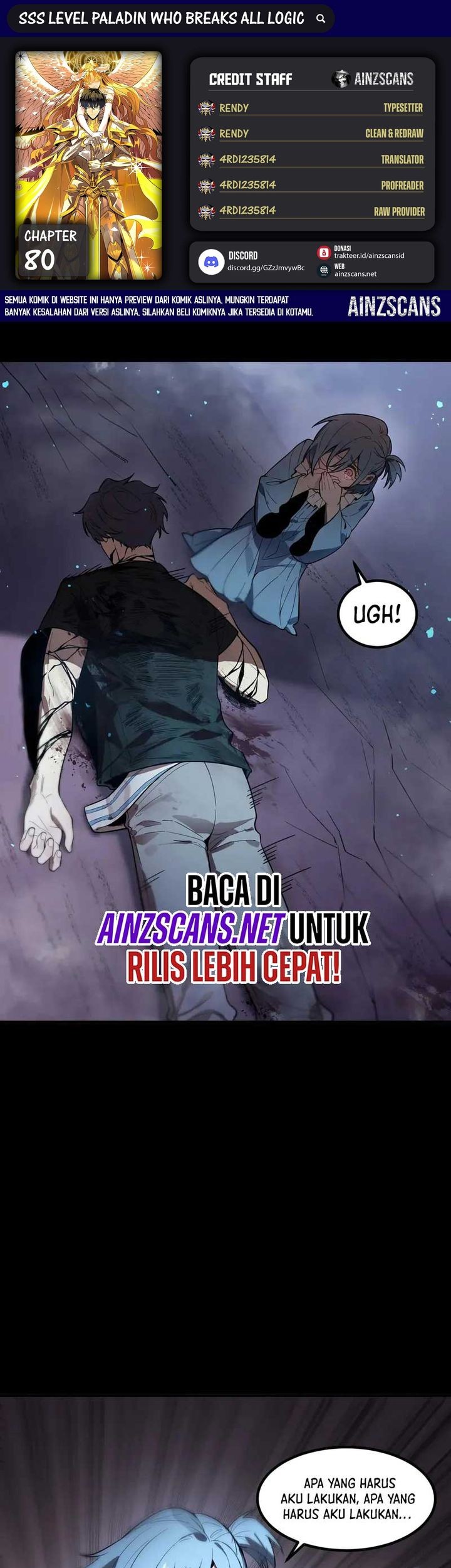 SSS-level Paladin Who Breaks All Logic Chapter 80 - halaman 1