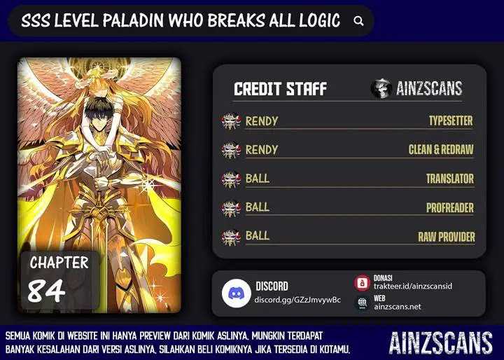 SSS-level Paladin Who Breaks All Logic Chapter 84 - halaman 1