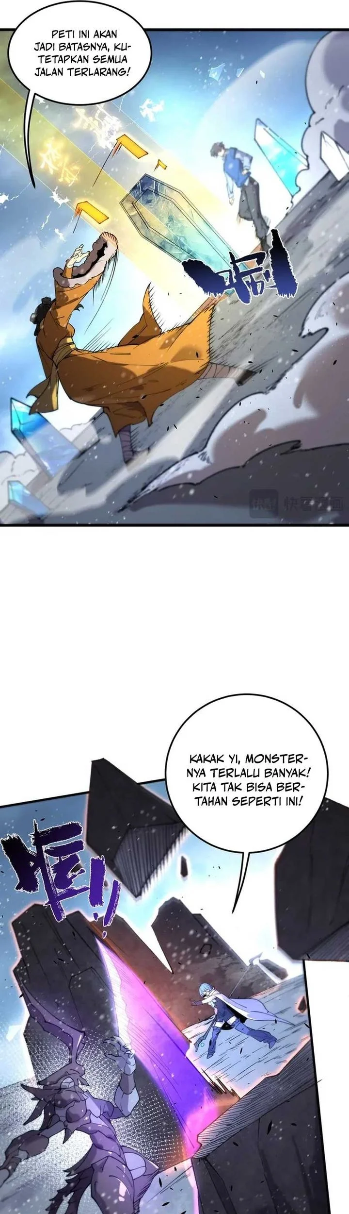 SSS-level Paladin Who Breaks All Logic Chapter 95 - halaman 44