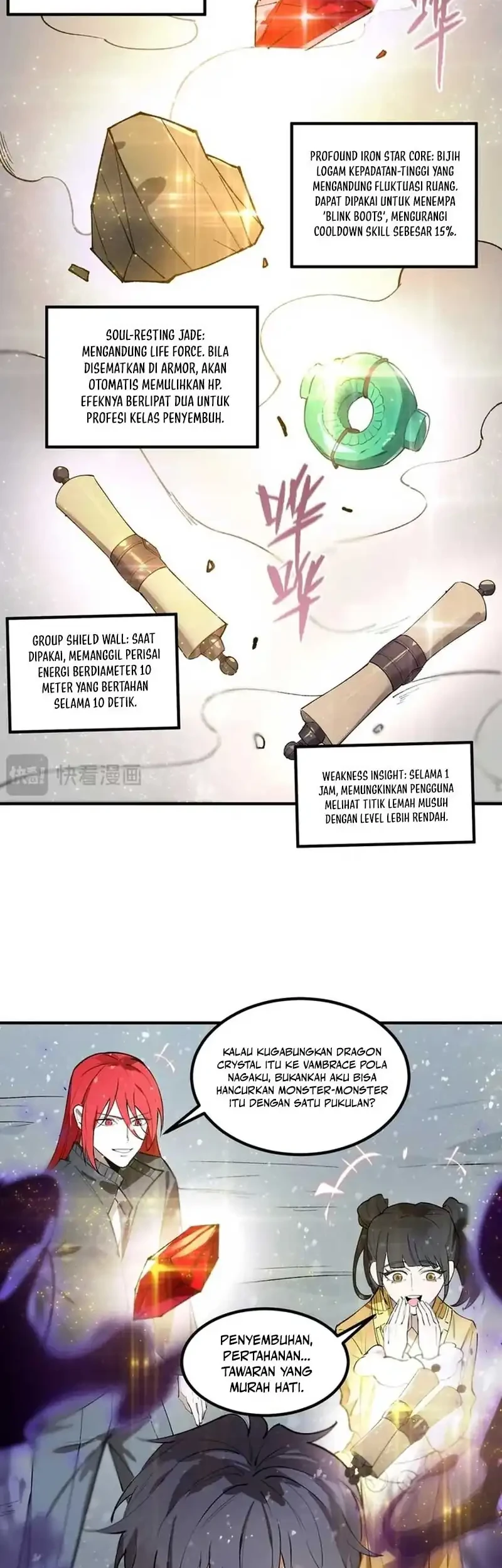 SSS-level Paladin Who Breaks All Logic Chapter 96 - halaman 35