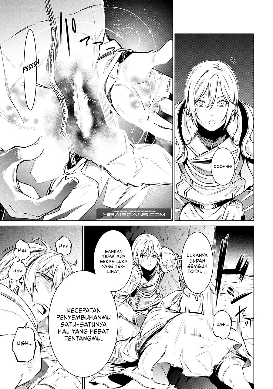 SSS Rank Dungeon de Knife Ippon Tewatasare Tsuihou Sareta Shiro Madoushi Chapter 1 - halaman 14
