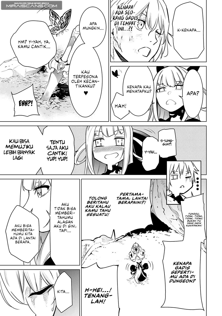 SSS Rank Dungeon de Knife Ippon Tewatasare Tsuihou Sareta Shiro Madoushi Chapter 1 - halaman 24