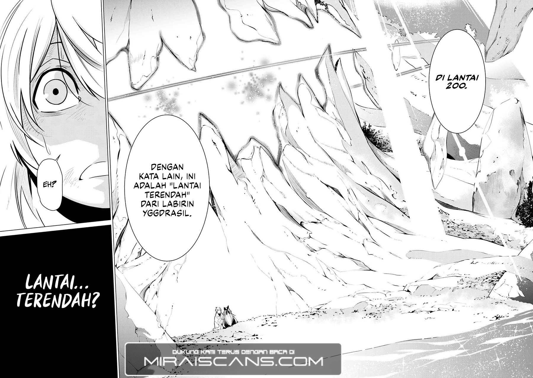 SSS Rank Dungeon de Knife Ippon Tewatasare Tsuihou Sareta Shiro Madoushi Chapter 1 - halaman 25