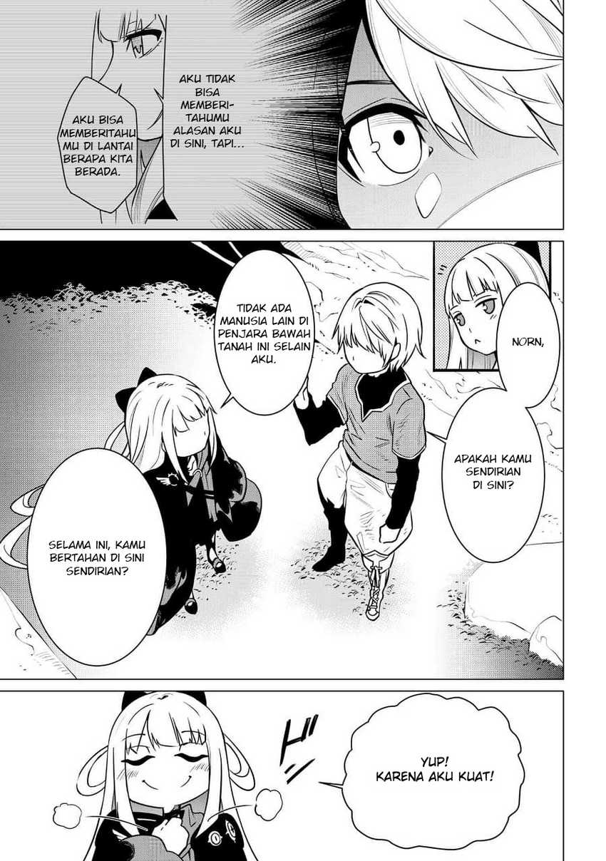 SSS Rank Dungeon de Knife Ippon Tewatasare Tsuihou Sareta Shiro Madoushi Chapter 2.1 - halaman 13