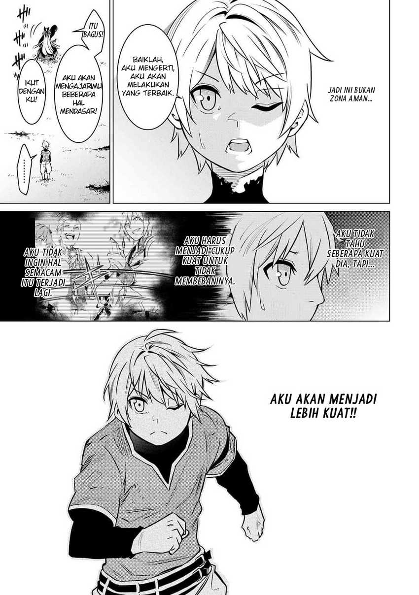 SSS Rank Dungeon de Knife Ippon Tewatasare Tsuihou Sareta Shiro Madoushi Chapter 2.1 - halaman 21