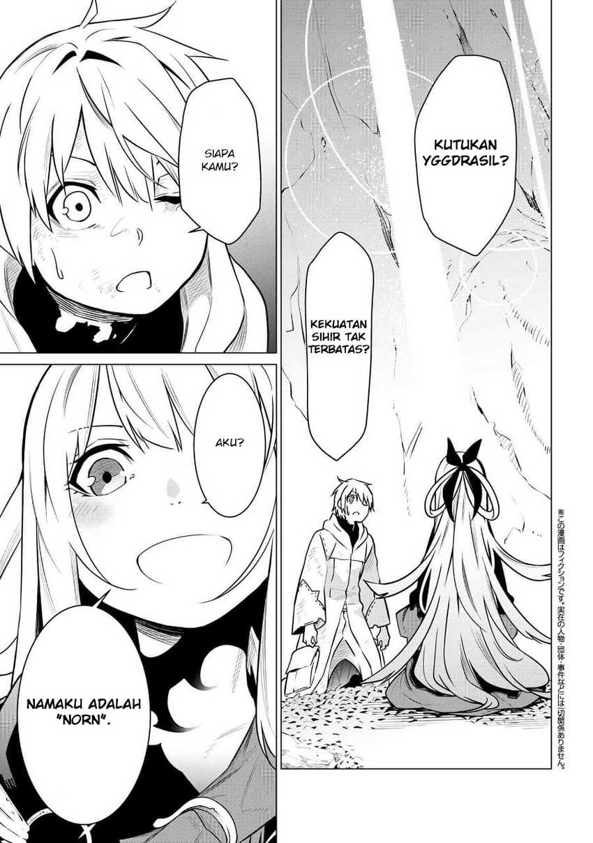 SSS Rank Dungeon de Knife Ippon Tewatasare Tsuihou Sareta Shiro Madoushi Chapter 2.1 - halaman 3