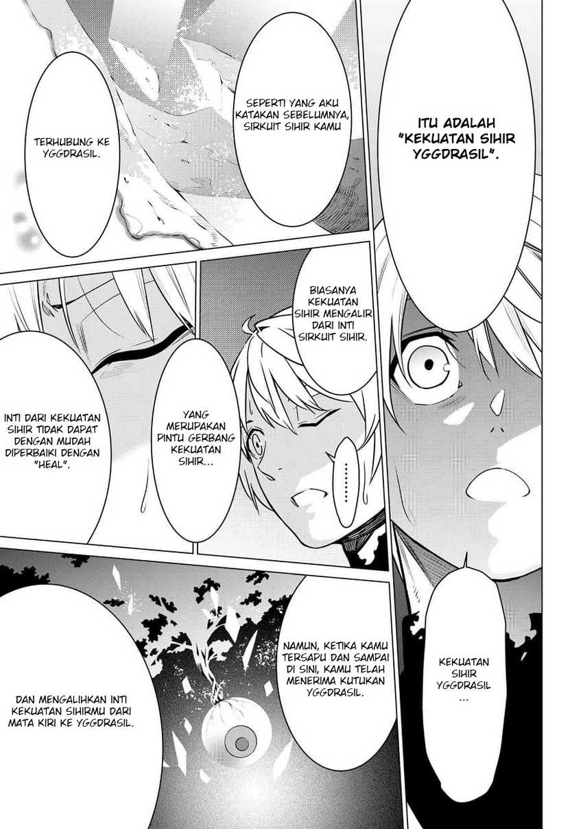 SSS Rank Dungeon de Knife Ippon Tewatasare Tsuihou Sareta Shiro Madoushi Chapter 2.1 - halaman 7