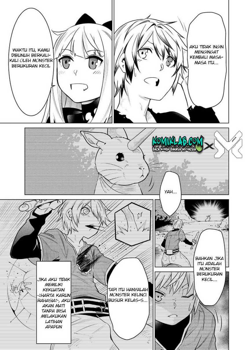 SSS Rank Dungeon de Knife Ippon Tewatasare Tsuihou Sareta Shiro Madoushi Chapter 2.2 - halaman 10