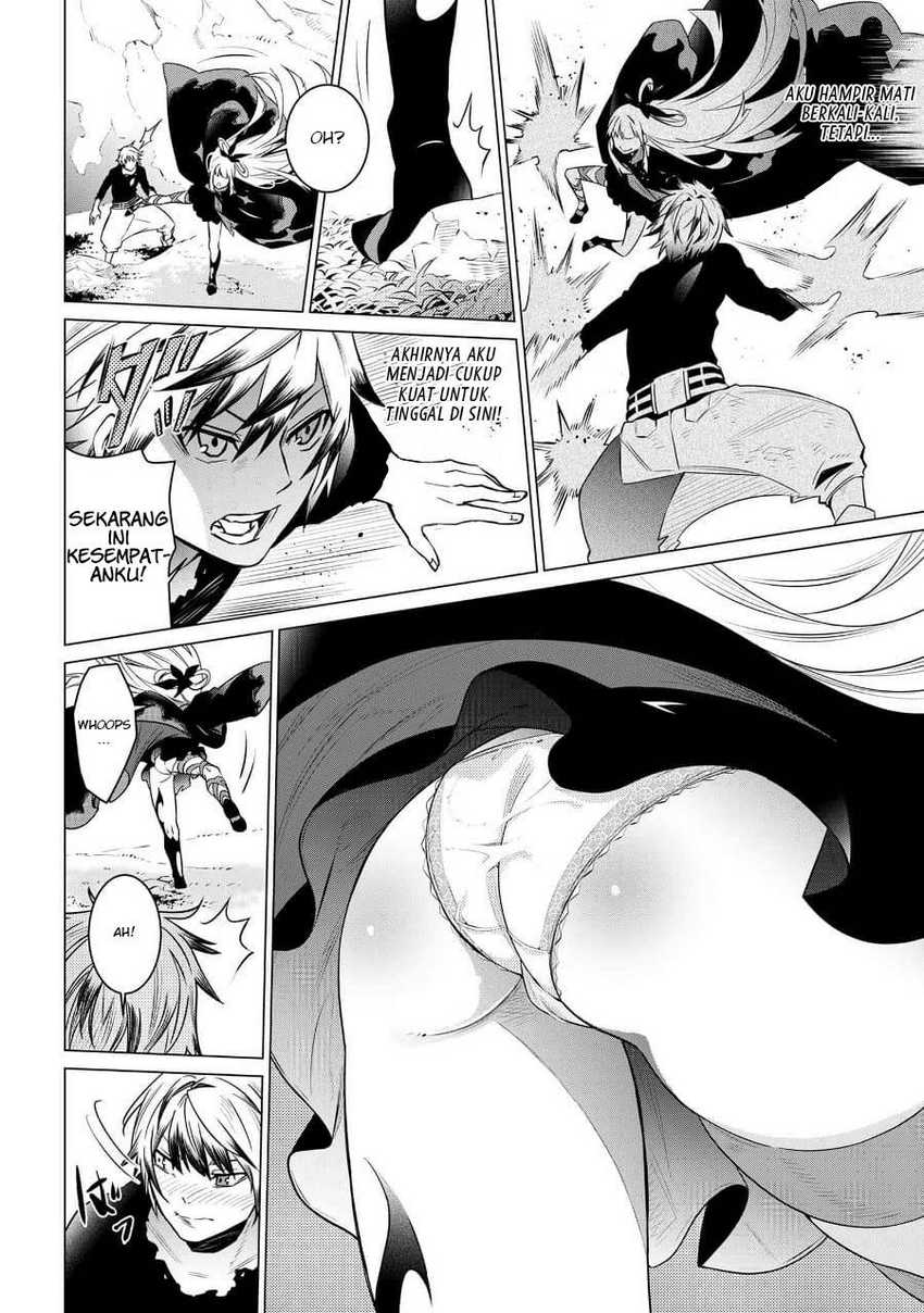 SSS Rank Dungeon de Knife Ippon Tewatasare Tsuihou Sareta Shiro Madoushi Chapter 2.2 - halaman 17