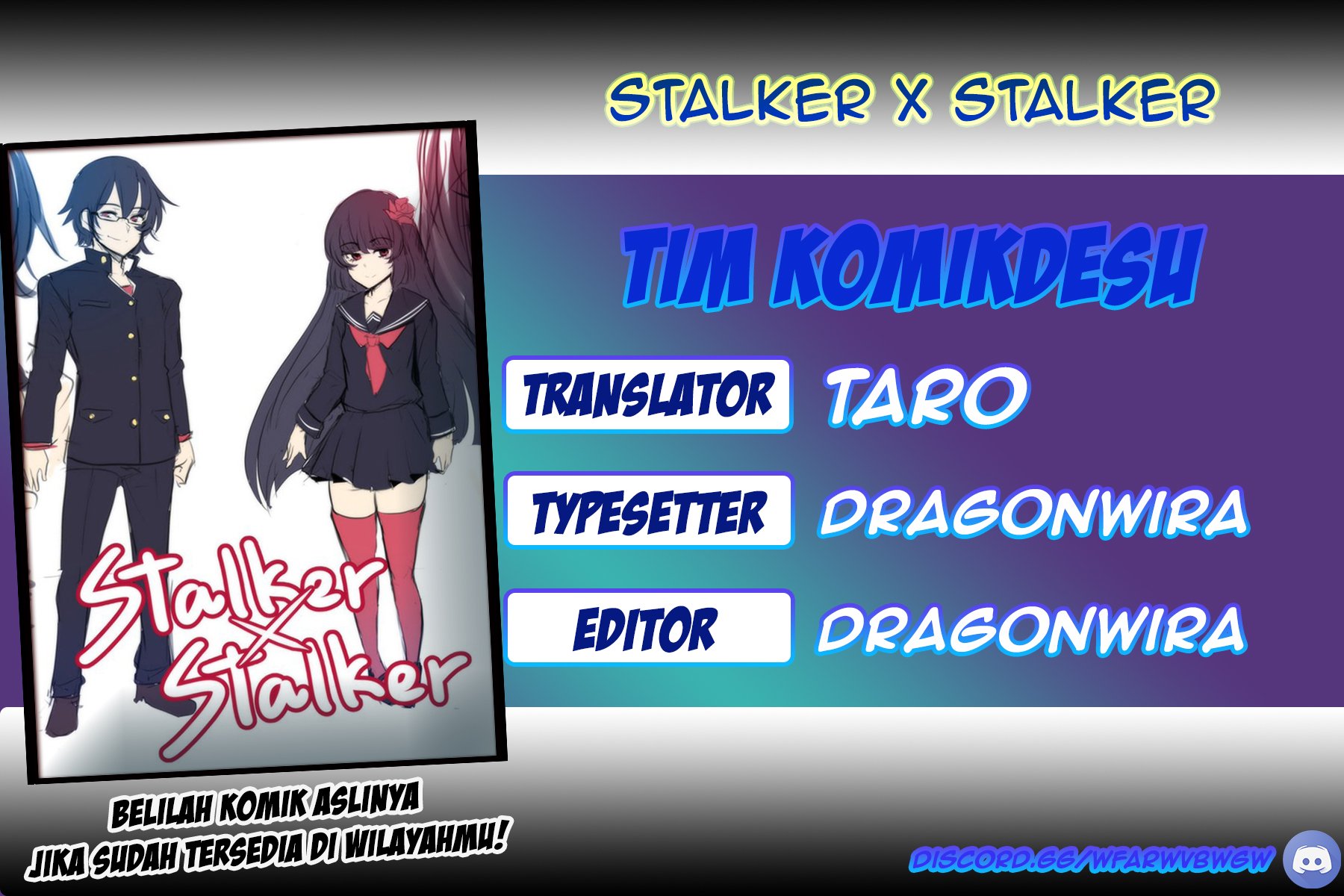 Stalker x Stalker Chapter 71 - halaman 1