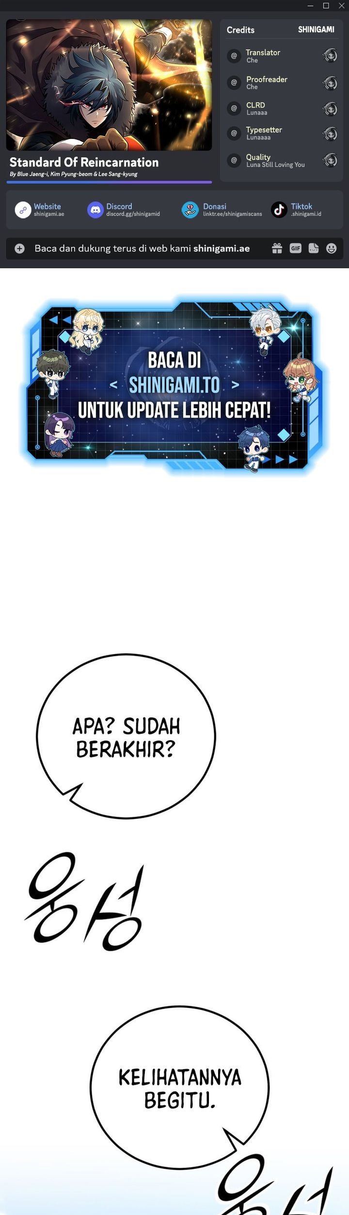 Standard of Reincarnation Chapter 152 - halaman 1