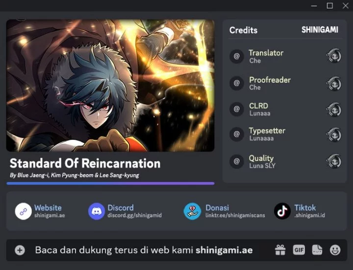 Standard of Reincarnation Chapter 154 - halaman 1