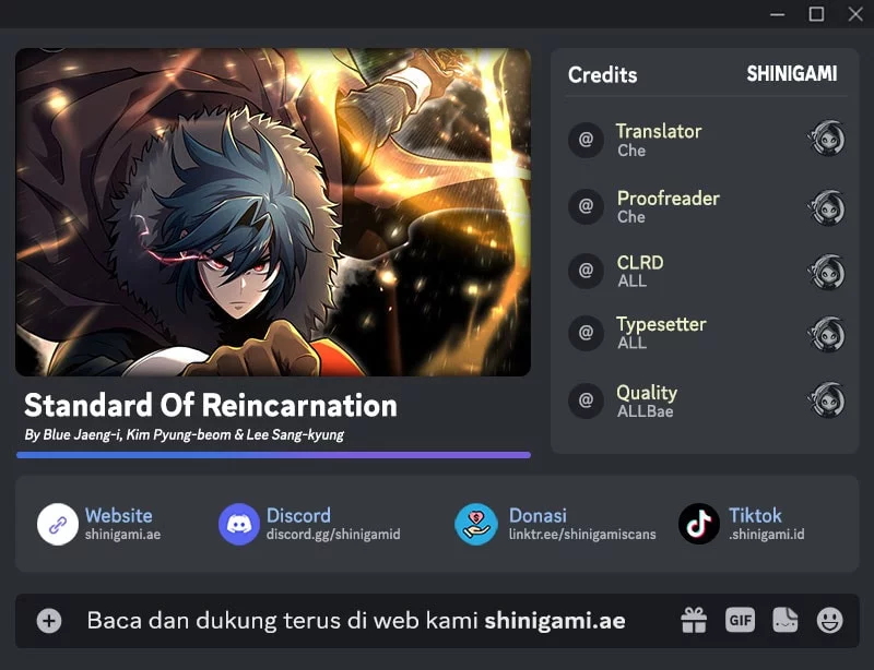 Standard of Reincarnation Chapter 155 - halaman 1