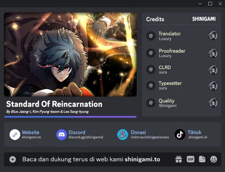 Standard of Reincarnation Chapter 158 - halaman 1