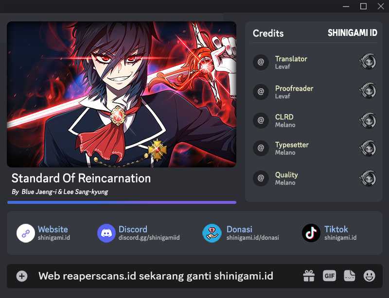 Standard of Reincarnation Chapter 49 - halaman 1
