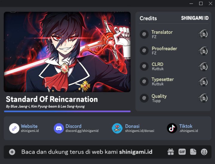 Standard of Reincarnation Chapter 61 - halaman 1