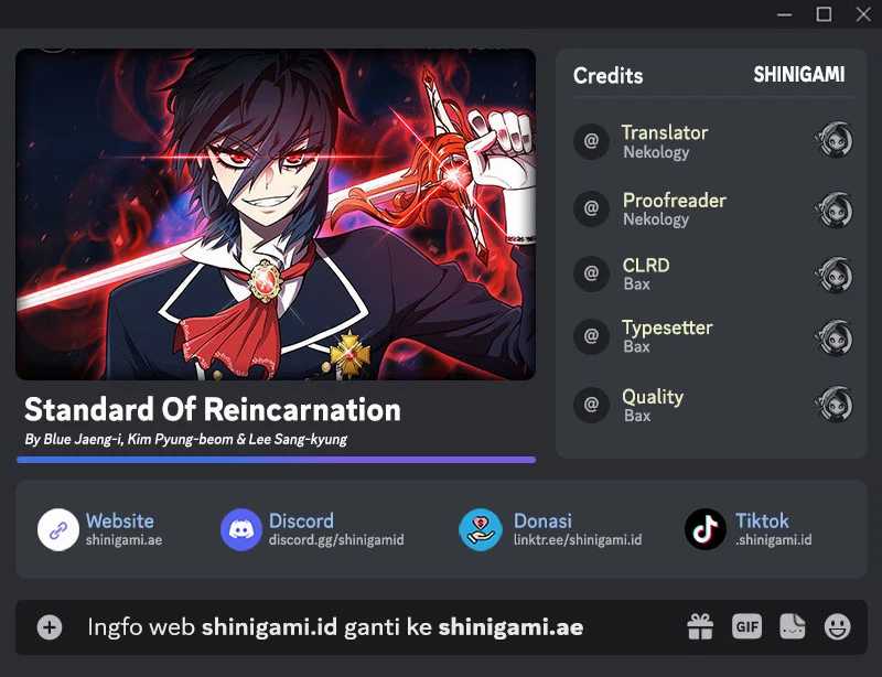 Standard of Reincarnation Chapter 67 - halaman 1