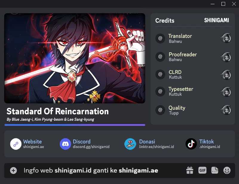 Standard of Reincarnation Chapter 68 - halaman 1