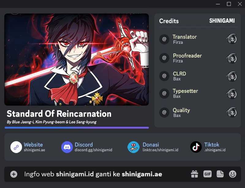 Standard of Reincarnation Chapter 69 - halaman 1