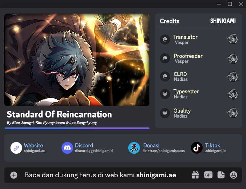 Standard of Reincarnation Chapter 91 - halaman 1