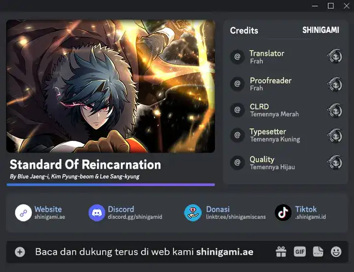 Standard of Reincarnation Chapter 95.2 - halaman 1