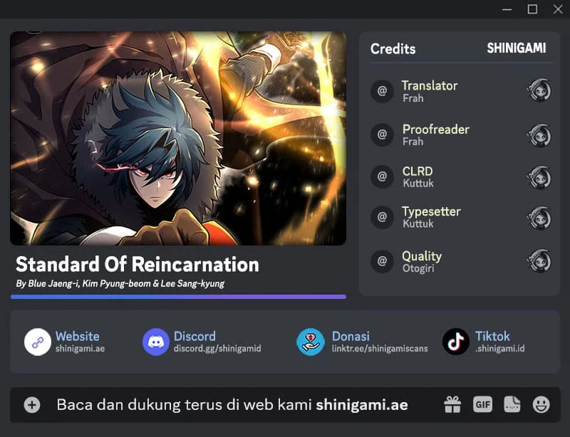 Standard of Reincarnation Chapter 96 - halaman 1