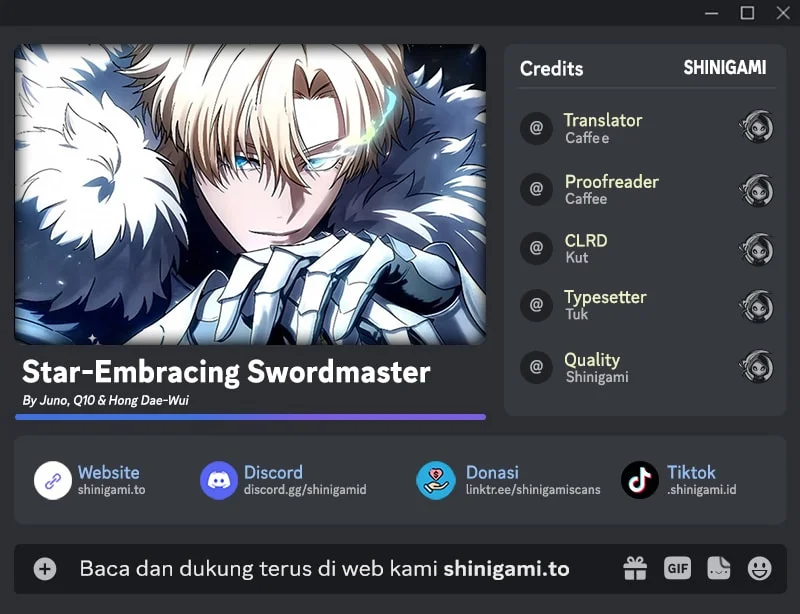 Star-Embracing Swordmaster Chapter 127 - halaman 1