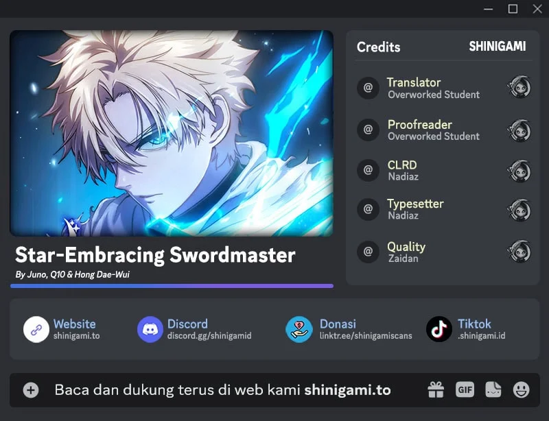 Star-Embracing Swordmaster Chapter 132 - halaman 1