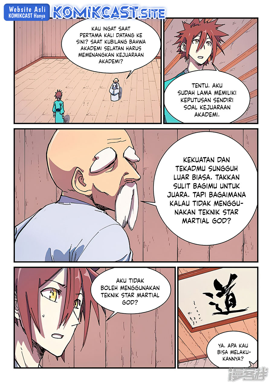 Star Martial God Technique Chapter 588 - halaman 1